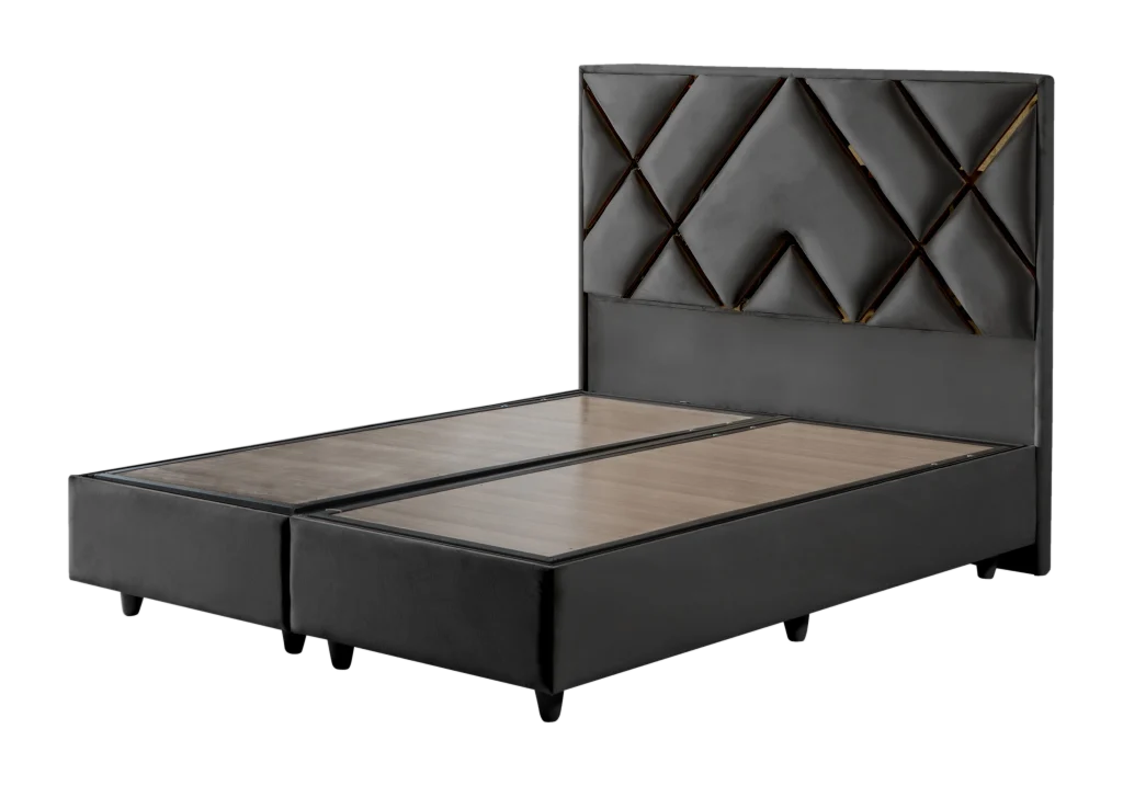 lit turc complet velours gris argenté coffre rangement – toronto.3