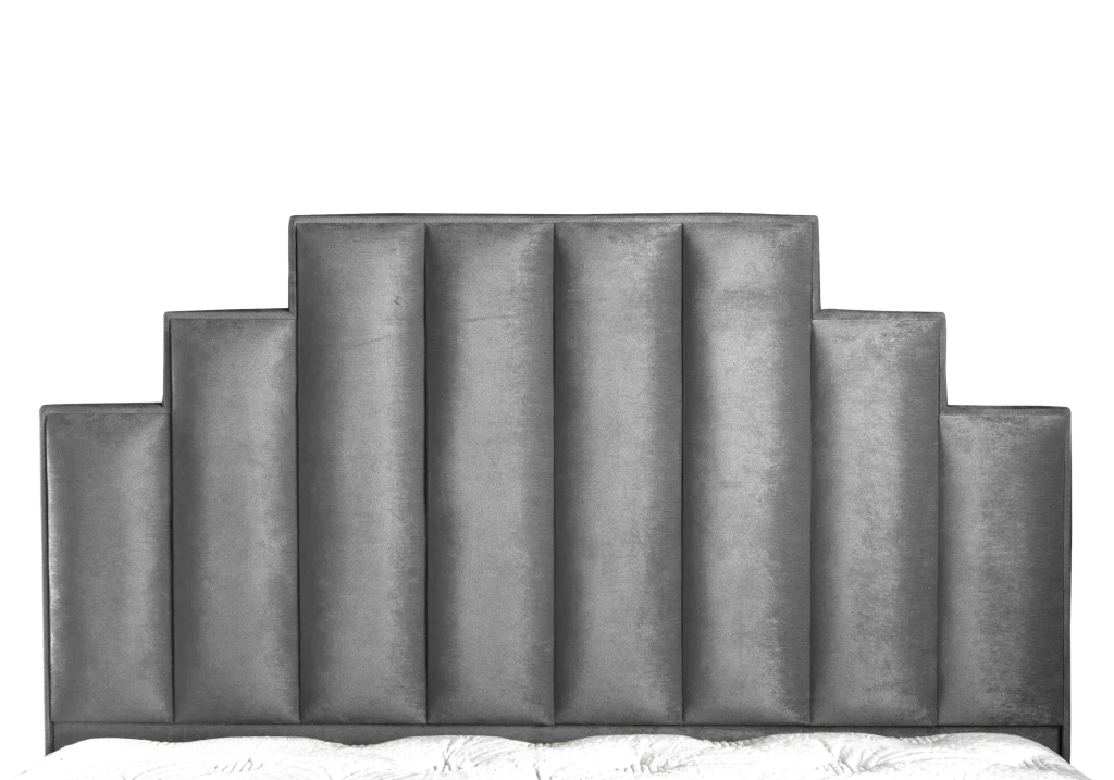 lit turc complet velours gris coffre de rangement – polo.3