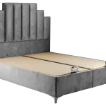 lit turc complet velours gris coffre de rangement – polo.4